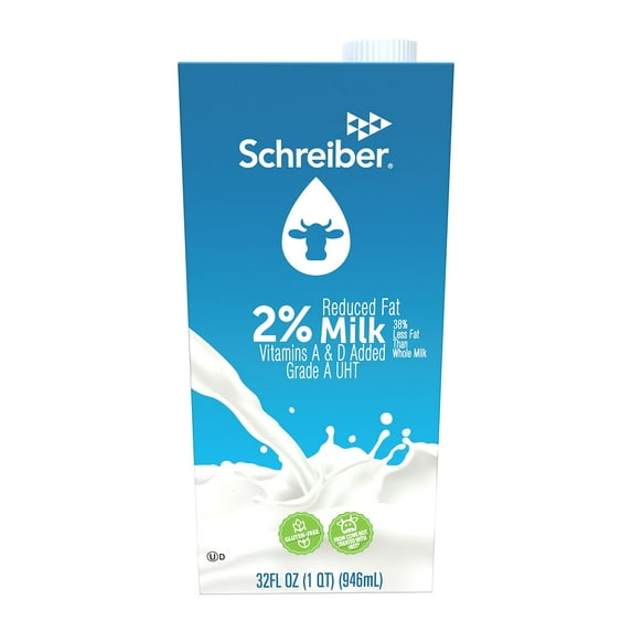 Natrel 2% Milk 32 oz. 12/Carton (PAU93048) LXP02400
