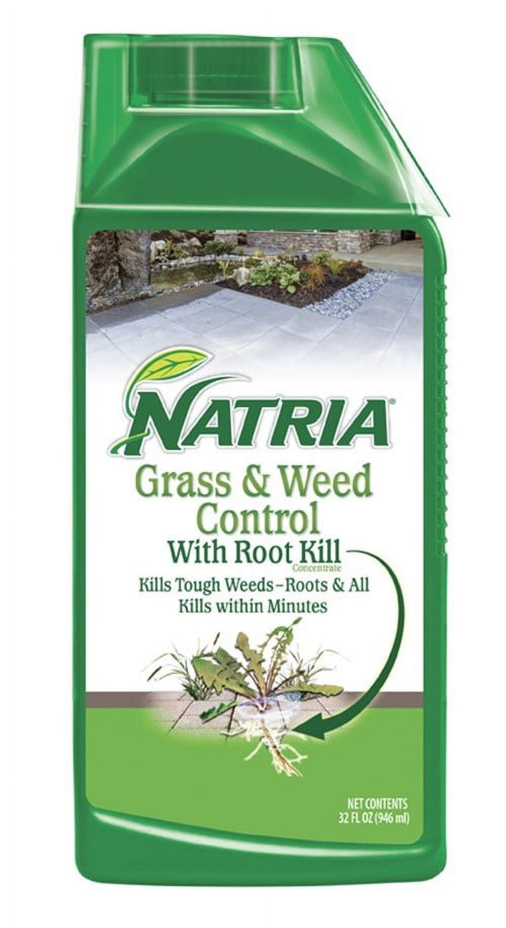 Natria 706500A Grass & Weed Control with Root Kill Herbicide Weed