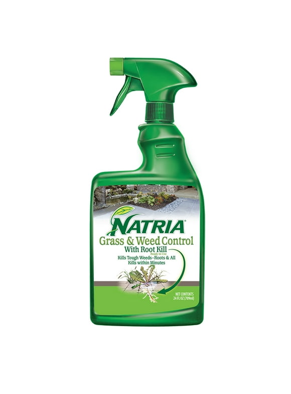 Natria Grass & Weed Control with Root Kill, Ready-to-Use, 24 Oz