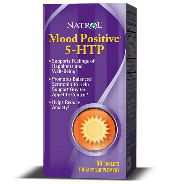 Natrol 5HTP Mood Positive Tablets, 50 Ct