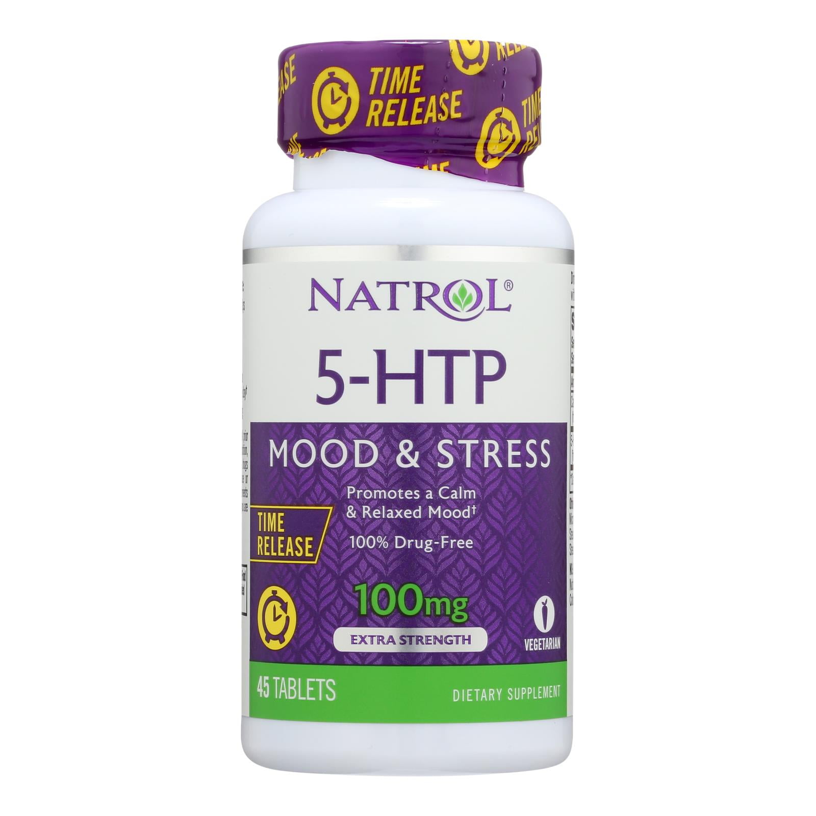 Natrol 5HTP Time Release 100mg Tablets, 45 Ct