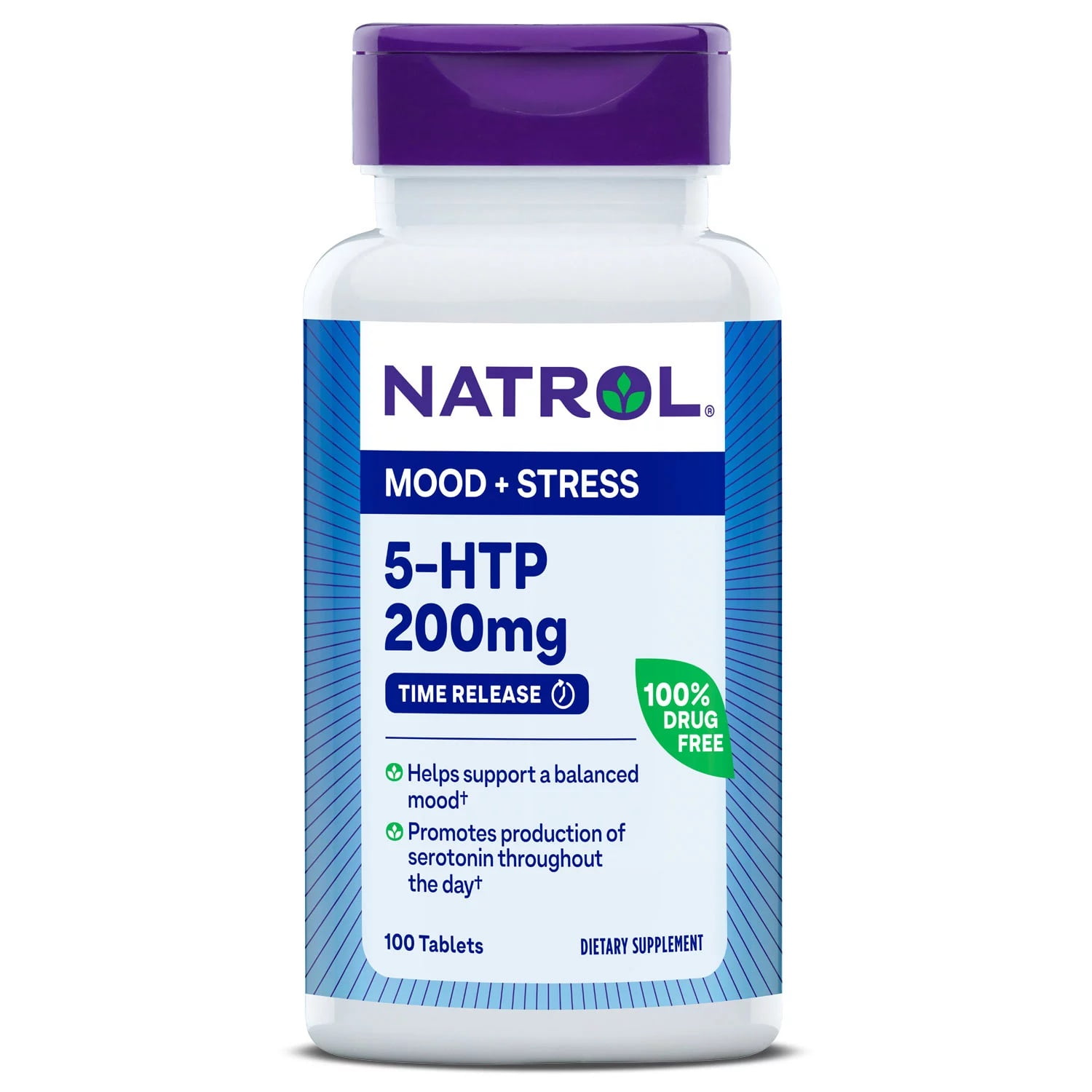 Natrol 5HTP Time Release Mood Support Tablets, Vegetarian Dietary