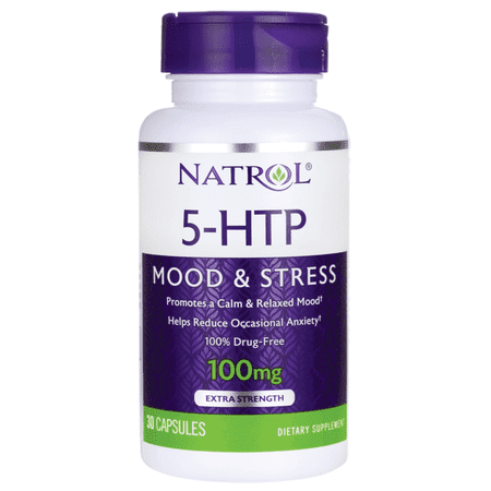 Natrol Double Strength 5-HTP, 100mg, 30 Ct