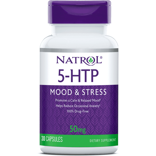 Natrol 5-HTP 50mg Capsules, 30 Ct