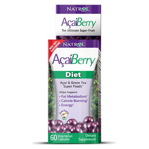 Natrol Acai Berry Diet Capsules, 60 Ct