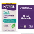 thumbnail image 1 of Natrol Melatonin 10mg Time Release Tablets, Sleep Dietary Supplement for Restful Sleep, 100 Melatonin Time Release Tablets, 100 Servings, 1 of 9