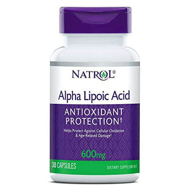 Natrol, Alpha Lipoic Acid Capsules, Antioxidant Protection Supplement