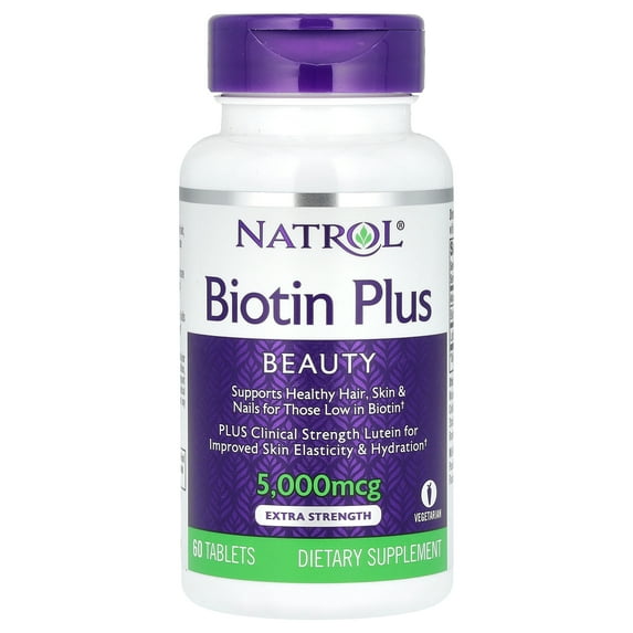 Natrol Biotin with Lutein Tablets, 60 Ct