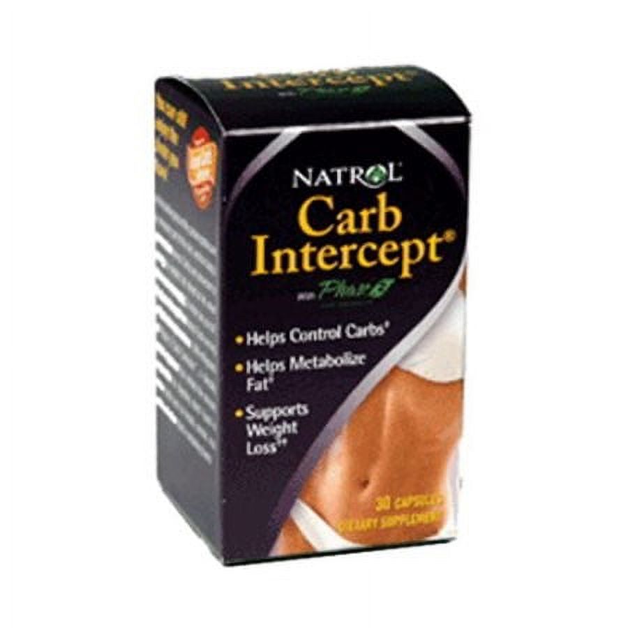 Natrol Carb Intercept Carb Blocker With Phase 2 Starch Neutralizer