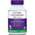 Natrol Carb Intercept with Phase 2 Carb Controller Capsules, White