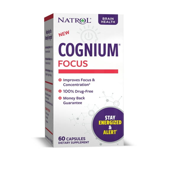 Natrol Cognium Focus Capsules, 60 Ct