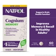 thumbnail interactive-video image 1 of Natrol® Cognium® Memory Tablets Dietary Supplement for Brain Health Support, 100mg, 60 Count, 1 of 11