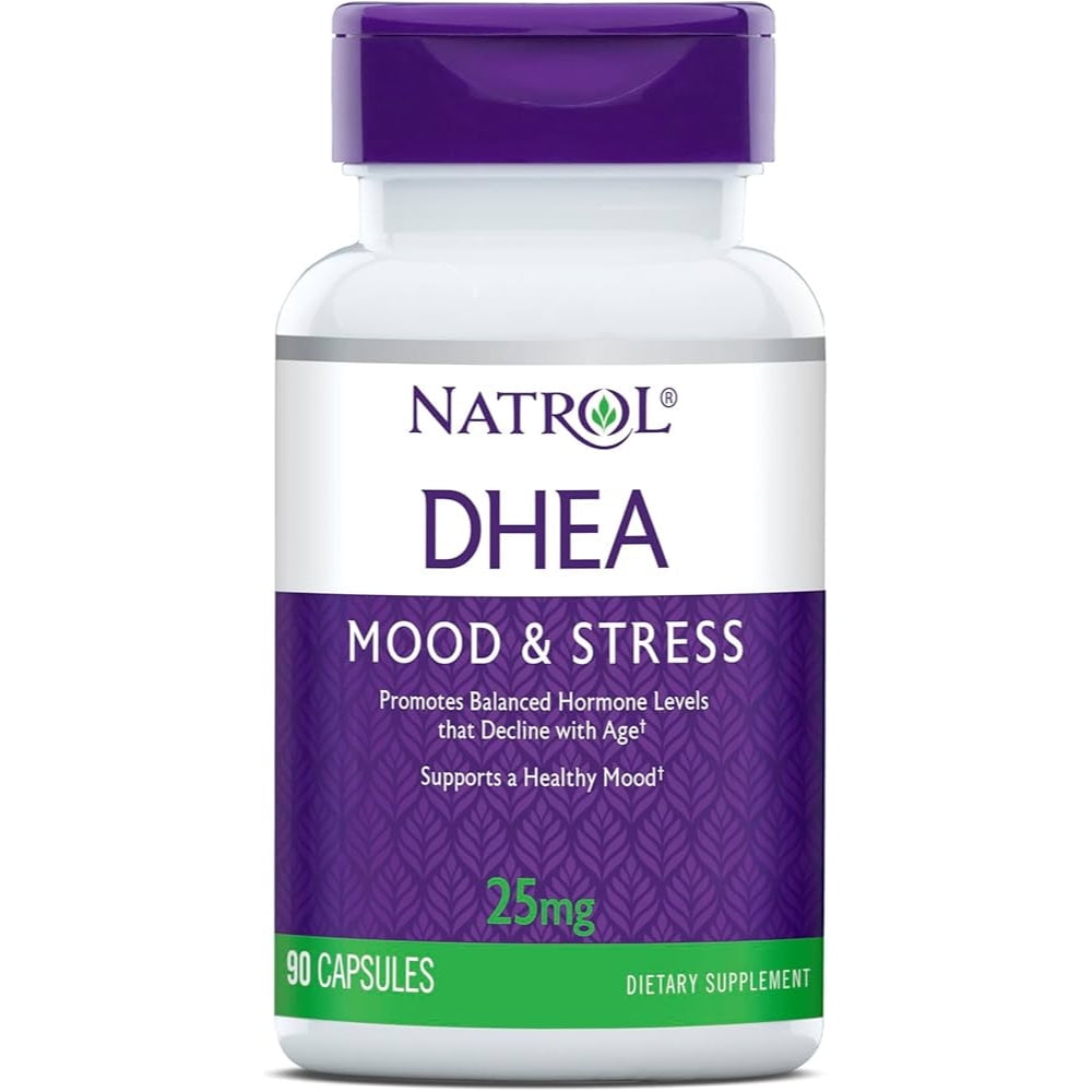 Natrol DHEA 25mg Capsules, 90 Ct