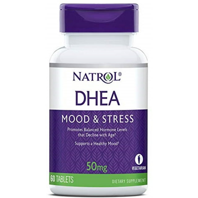 Natrol DHEA 50 mg Tablets 60 ea (Pack of 6)