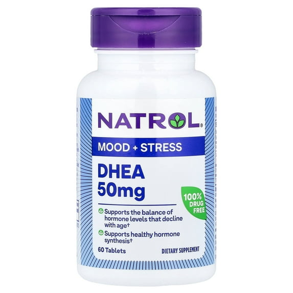 Natrol DHEA 50mg Tablets, 60 Ct