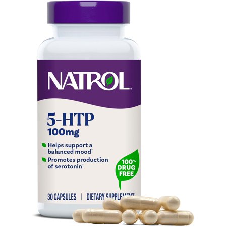 Natrol Double Strength 5-HTP, 100mg, 30 Ct