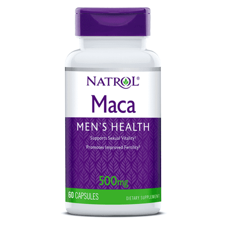 Natrol Maca Capsules, 500 Mg, 60 Ct