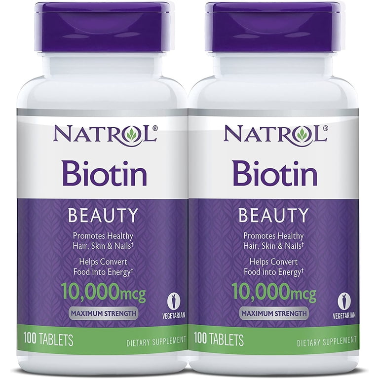 Kenofor Biotin 10,000mcg Maximum Strength Capsules - 120 Count For Hair, Skin & Nails, Vegan & Gluten-Free 5 thumbnail image