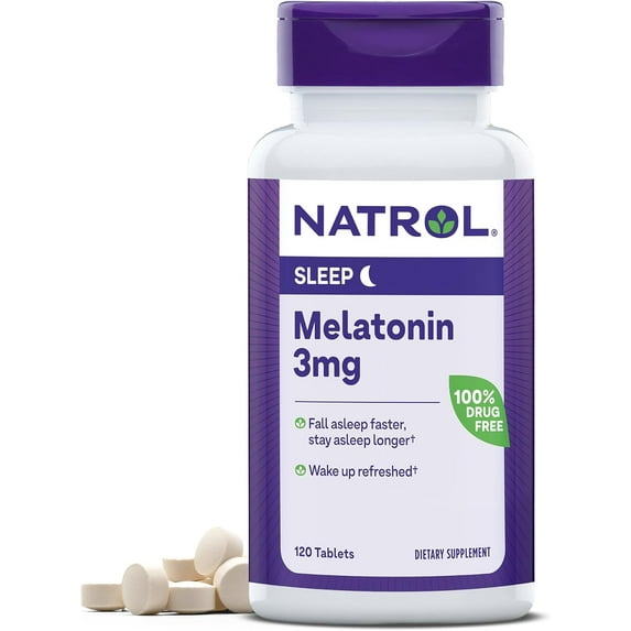 Natrol Melatonin - 3 mg - 120 Tablets