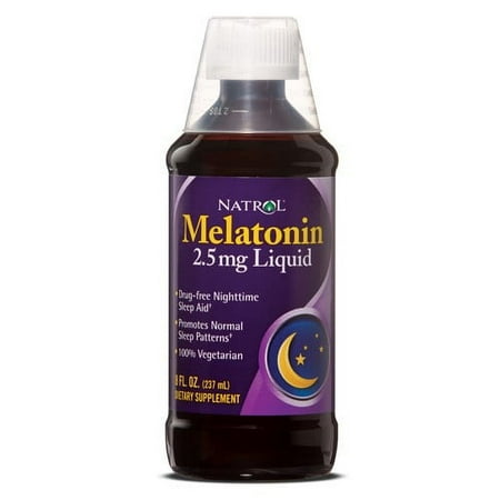 Natrol Melatonin Liquid, 8 Oz