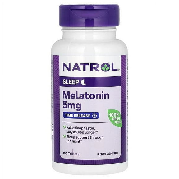 Natrol Melatonin Tr 5Mg Time Release Tablets - 100 Ea