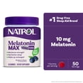 thumbnail image 1 of Natrol® MelatoninMax™ Sleep Gummy, Blueberry Flavor, 10 mg, 50 Count, 1 of 10