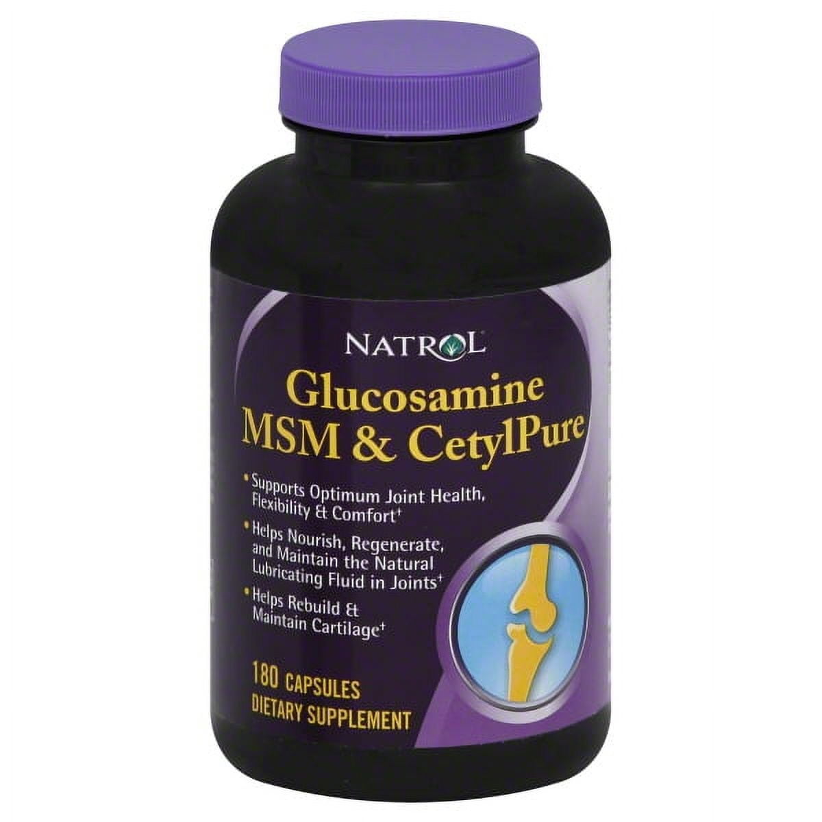 Natrol Natrol Glucosamine MSM & CetylPure, 180 ea - Walmart.com