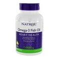 thumbnail image 1 of Natrol Omega 3 Fish Oil for Heart Health, Lemon Flavor 1000 mg Softgels, 90 Ea , 2 Pack, 1 of 1