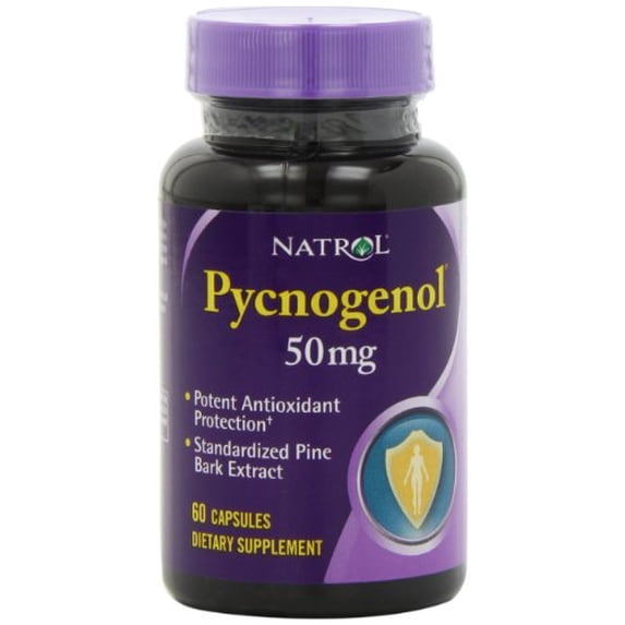 Natrol Pycnogenol 50mg Capsules, 60 Ct
