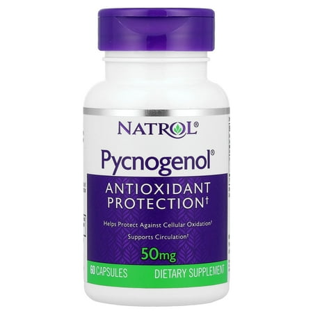 Natrol Pycnogenol 50mg Capsules, 60 Ct