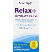 Natrol Relax+ Ultimate Calm 30 Caps
