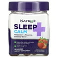 thumbnail image 1 of Natrol, Sleep + Calm, Strawberry, 60 Gummies, Pack of 2, 1 of 2