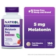 thumbnail image 1 of Natrol® Sleep Melatonin Fast Dissolve Tablets, Nighttime Sleep Aid, Strawberry Flavor, 5mg, 150 Ct, 1 of 10