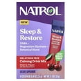 thumbnail image 1 of Natrol Sleep & Restore Calming Drink Mix, GABA, Magnesium Glycinate, Botanical Blend, Melatonin-Free, Essential For Your Ultimate Restorative Sleep, Cherry Flavored, 10 Stick Packs, 1 of 6