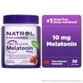thumbnail interactive-video image 1 of Natrol® Time Release Melatonin 10mg, Adult Sleep Gummies, Strawberry-Flavored Gummies, 35 Servings, 1 of 13
