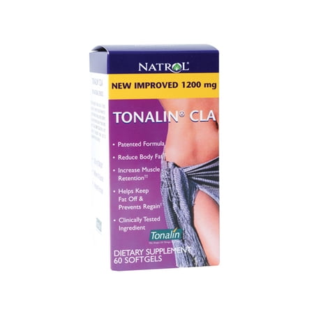 Natrol Tonalin CLA 1200mg Softgels, 60 Ct