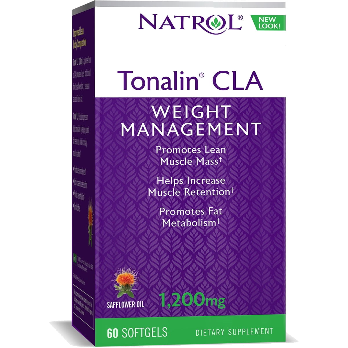 Natrol Tonalin CLA 1200mg Softgels, 60 Ct