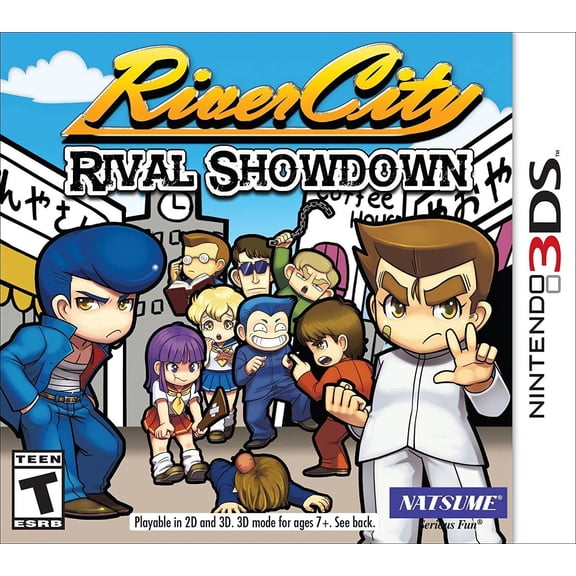 Natsume River City: Rival Showdown - Limited Riki Keychain Edition forNintendo 3DS
