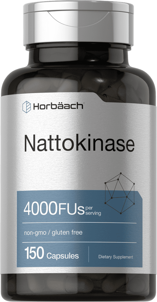 Nattokinase Supplement | 4000 FU | 150 Capsules | by Horbaach