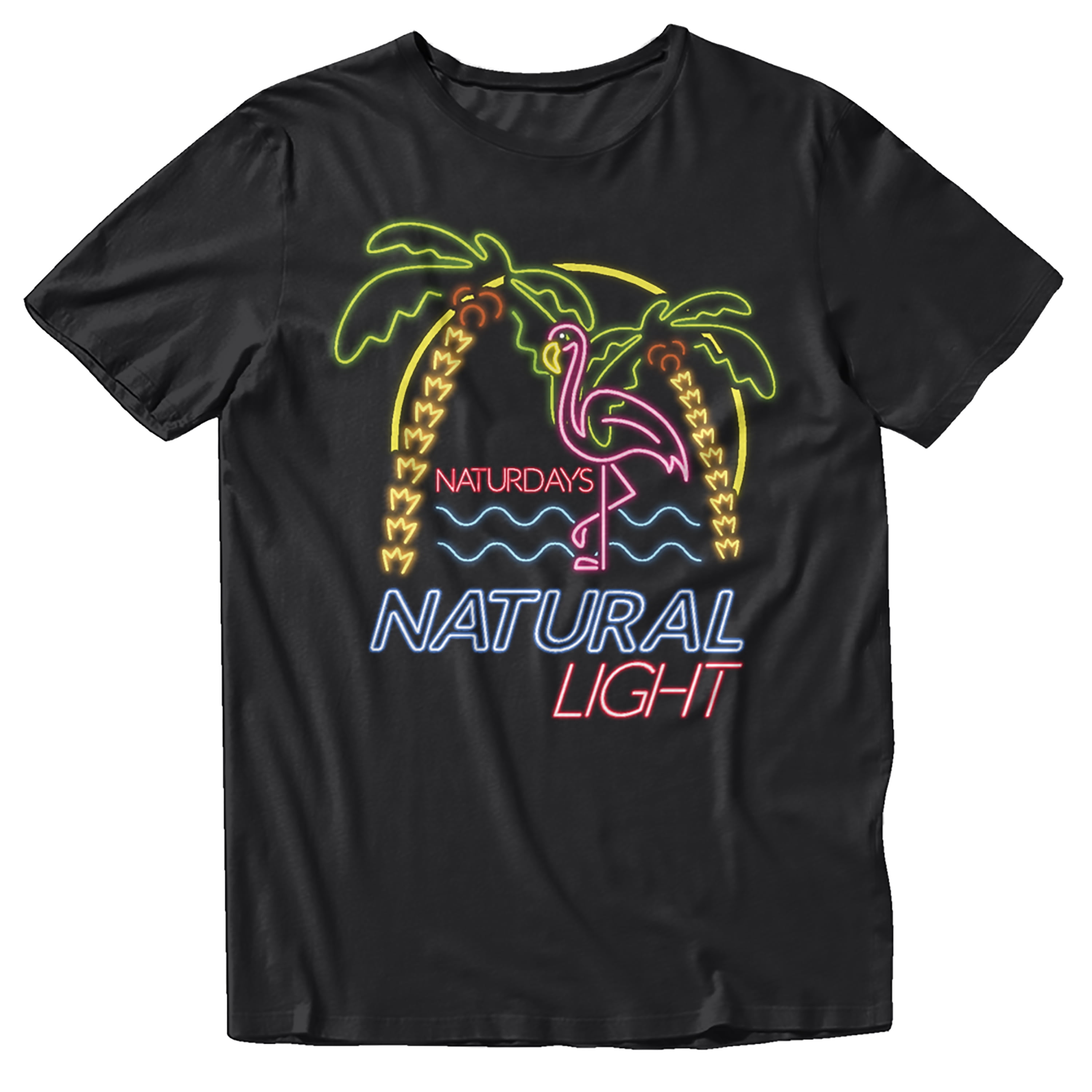 Natty Light Natural Light Naturdays Neon Mens and Womens Short