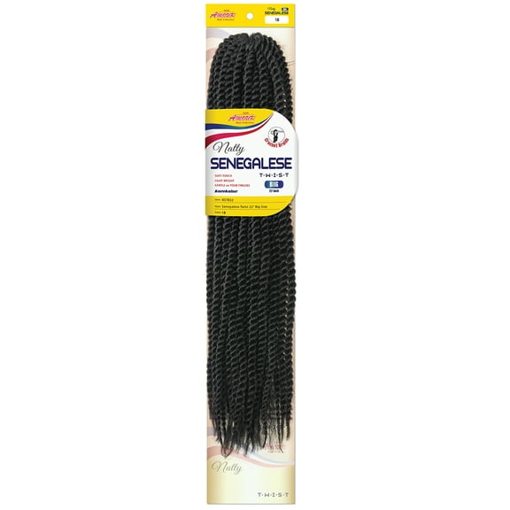 Natty Senegalese Twist (big) 22" (1/100, 24strands) - Color 118