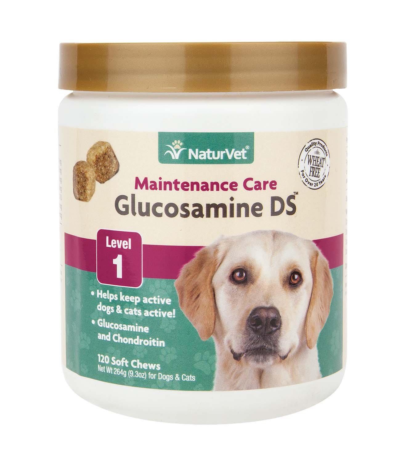 NaturVet Glucosamine DS Level 1 Maintenance Care Preventative