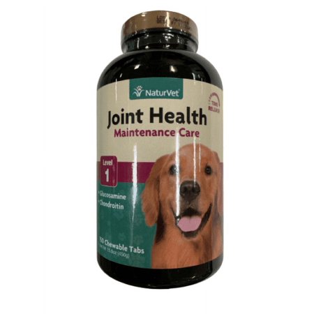 NaturVet Joint Health Time Release Level 1-Maximum Hip & Joint Dog Supplement