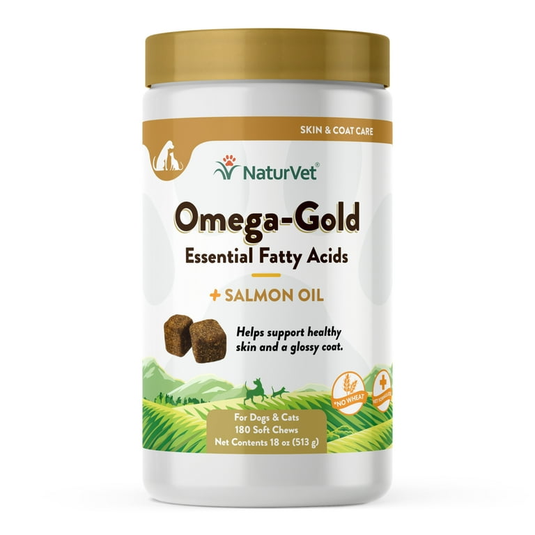 NaturVet Omega-Gold Plus Salmon Oil Soft Chew NaturVet Omega-Gold Plus Salmon Oil Soft Chew