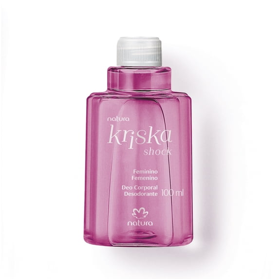 Natura - Linha Kriska (Shock) - Refil Desodorante Corporal Feminino 100 Ml - (Kriska (Shock) Collection - Refill Body Deodorant for Women 3.38 Fl Oz)