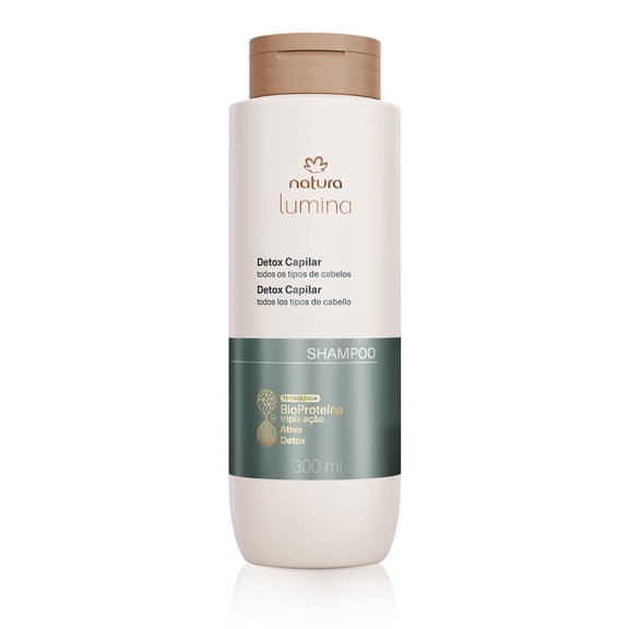 Natura - Linha Lumina (Detox Capilar) - Shampoo 300 Ml - (Lumina (Hair Detox) Collection - Shampoo 10.14 Fl Oz)