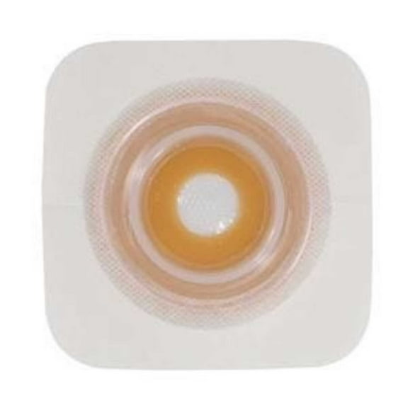 Natura Moldable Durahesive Skin Barrier Accordion Flange with Hydrocolloid Flexible Collar, Opening 1-5/16" to 1-3/4" (33 45mm), Flange 2-3/4" (70mm), Box of 10