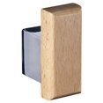 thumbnail image 1 of Natura Robe Hook Chrome/ Wood, 1 of 1