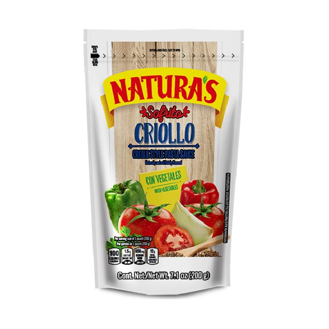 Natura's Sofrito Criollo Sauce, 7.1 oz (12 Pack)