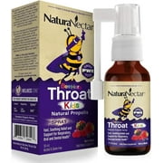 NaturaNectar BeeHero Propolis Throat Spray for Kids, Soothing Throat Health Support*, Berry Blast Flavor 30 ml